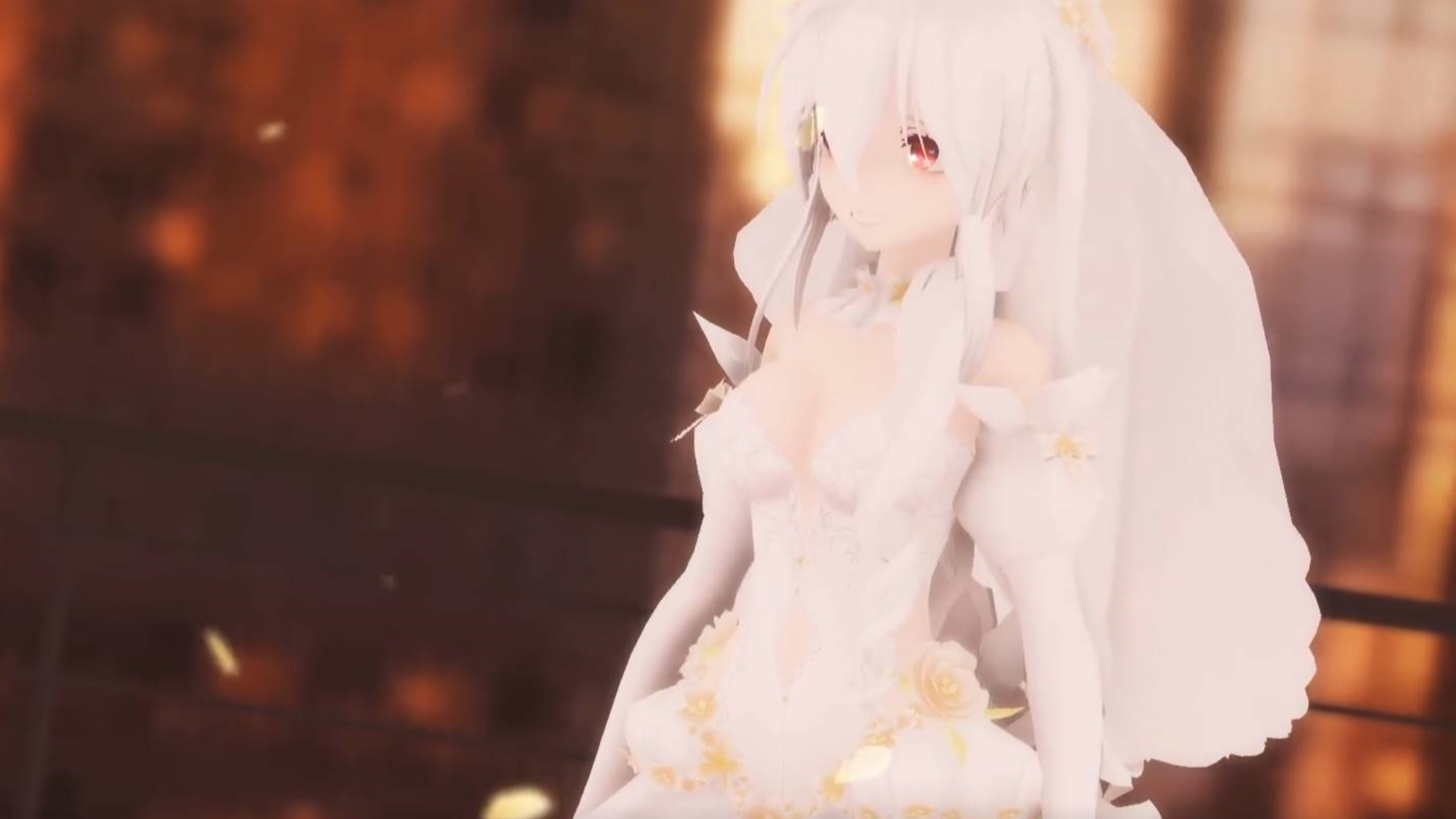 【弱音MMD】花嫁弱音のHello night moon